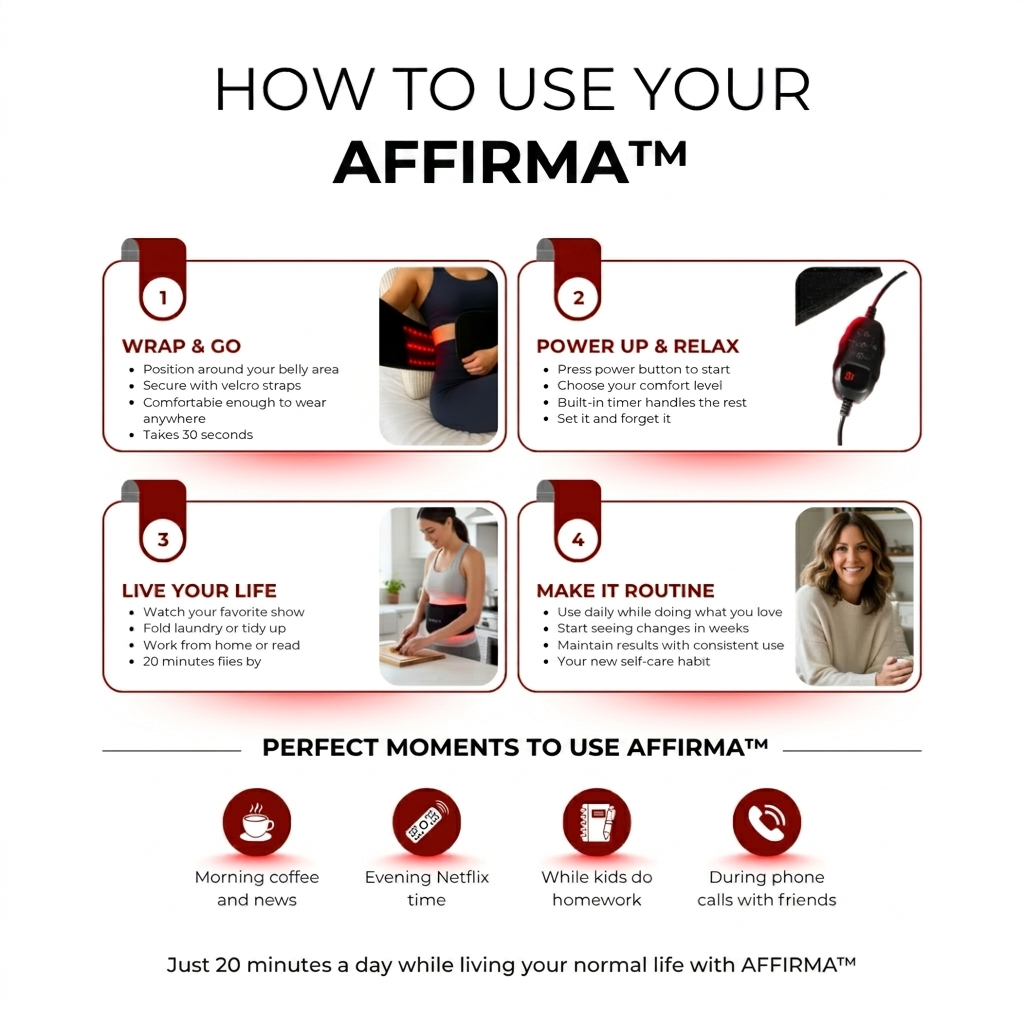 Affirma Red Light Therapy Belt