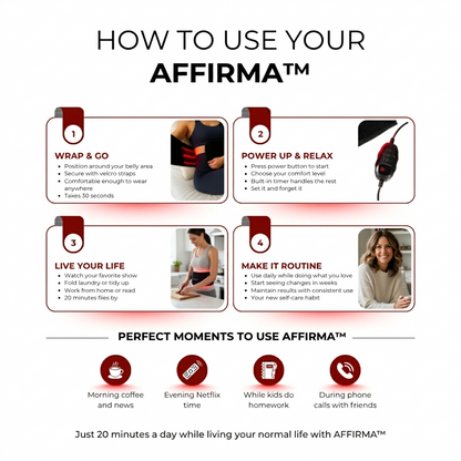 Affirma Red Light Therapy Belt